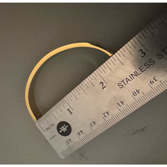 NIB Isabella M Enamel hinge bangle in blue multi - Picture 5 of 9